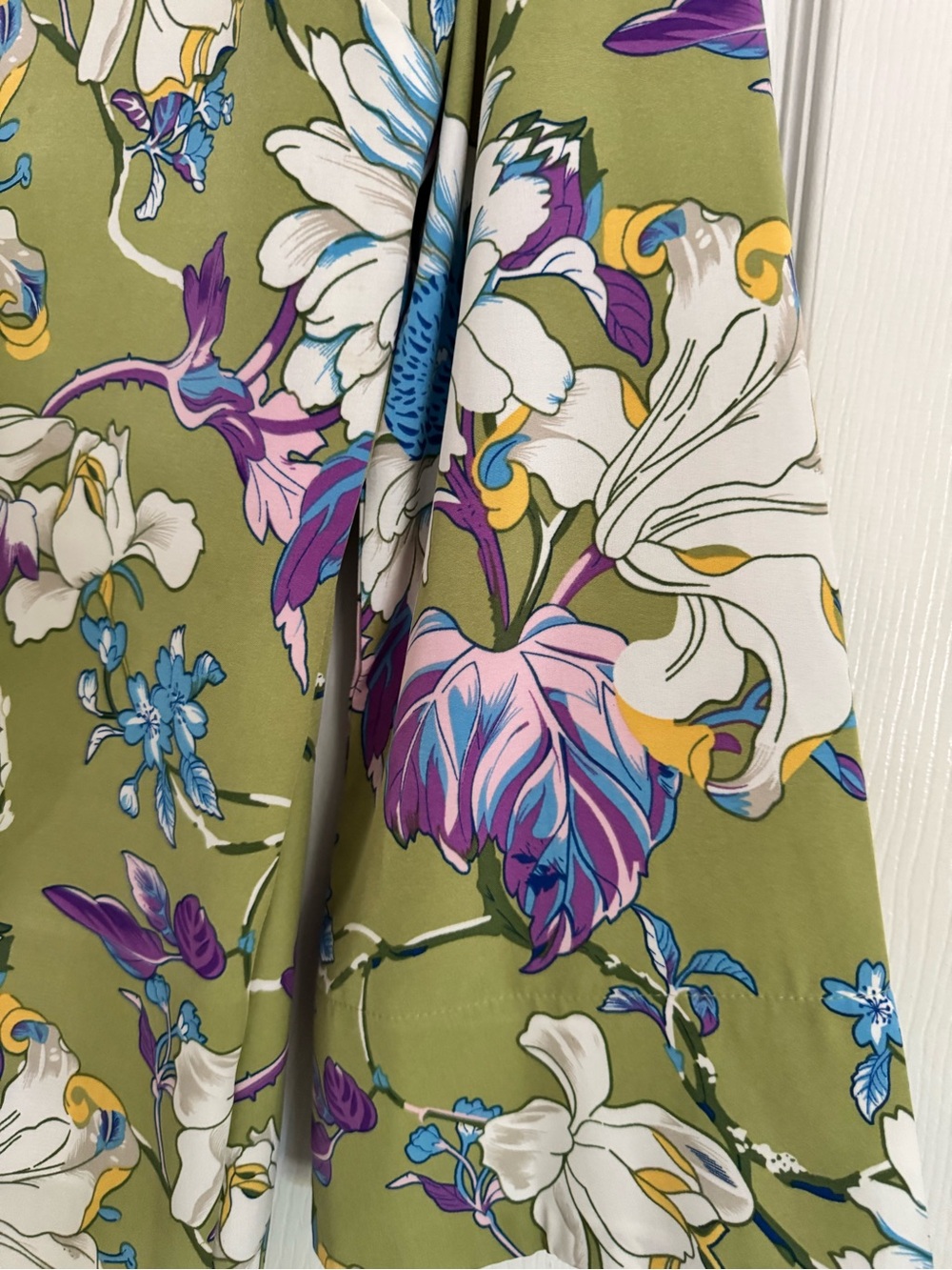 Tuckernuck Hyacinth House One Shoulder Odelia Maxi Dress Green Sz S - Picture 6 of 13